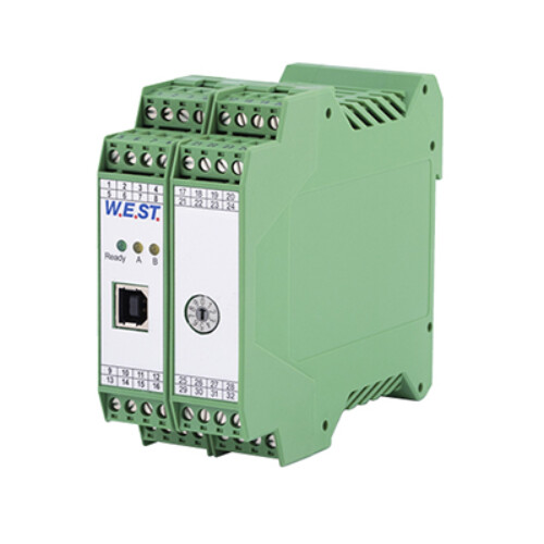 CSC-156-U-SSIC, Gleichlaufsystem mit Druckbegrenzungsregelung, SSI Schnittstelle und Profibus Interface für bis zu 4 Achsen