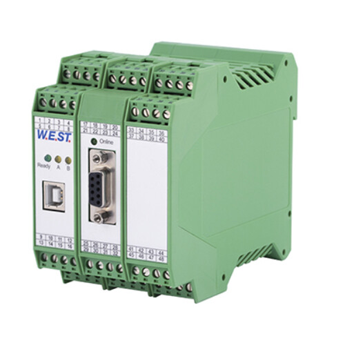 POS-124-U-PDP, Zwei Achsen Positionier- und Gleichlaufregelbaugruppe mit Profibus Ankopplung und analoger sowie SSI-Sensorschnittstelle