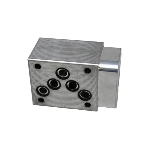 Zwischenplatte NG10;Aluminium; T-2A; Regelung in P; MH05PPW-2A3-G02-A01